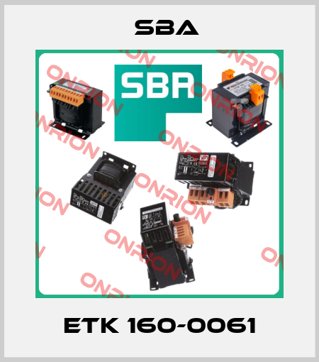 ETK 160-0061 SBA