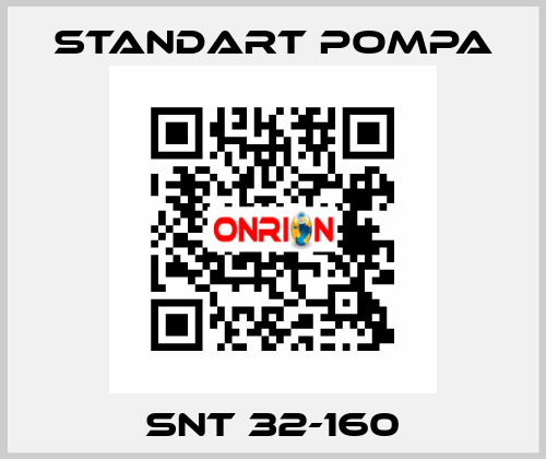 SNT 32-160 STANDART POMPA