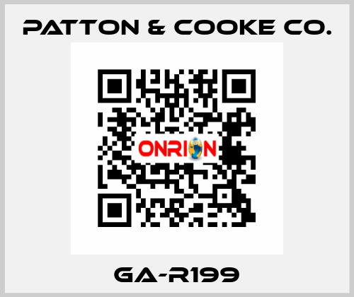 GA-R199 Patton & Cooke Co.