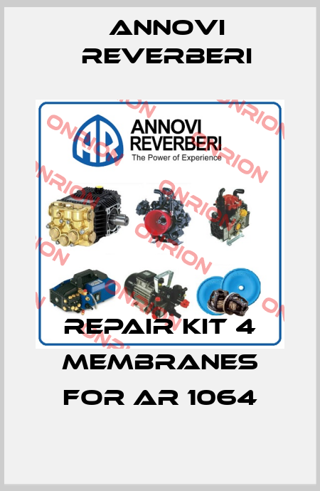 Repair kit 4 membranes For AR 1064 Annovi Reverberi