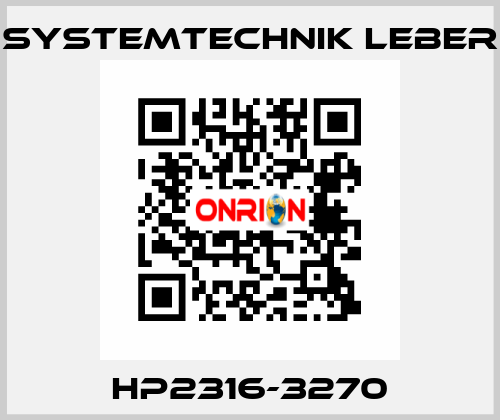 HP2316-3270 Systemtechnik LEBER