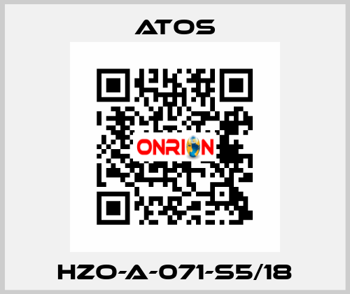 HZO-A-071-S5/18 Atos