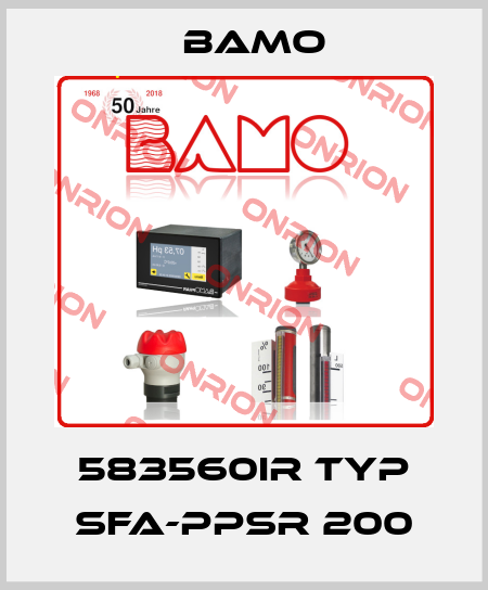 583560IR Typ SFA-PPSR 200 Bamo