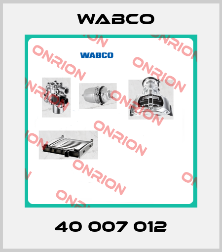 40 007 012 Wabco