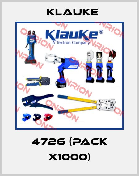 4726 (pack x1000) Klauke