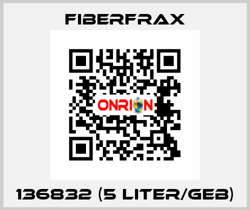 136832 (5 Liter/Geb) Fiberfrax