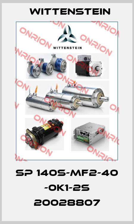 SP 140S-MF2-40 -0K1-2S 20028807 Wittenstein