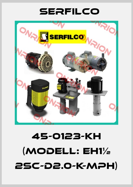 45-0123-KH (Modell: EH1½ 2SC-D2.0-K-MPH) Serfilco