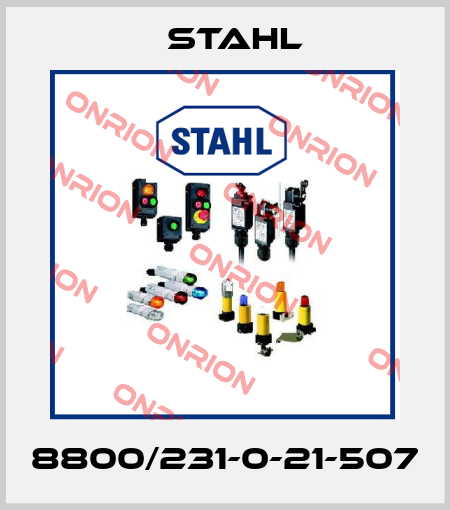 8800/231-0-21-507 Stahl