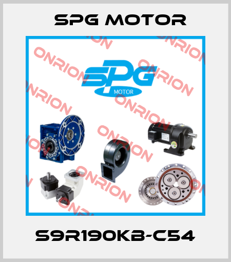 S9R190KB-C54 Spg Motor