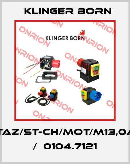 K700/TAZ/ST-CH/Mot/M13,0A/KL-Pi /  0104.7121 Klinger Born