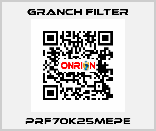 PRF70K25MEPE GRANCH FILTER