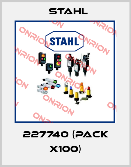 227740 (pack x100) Stahl