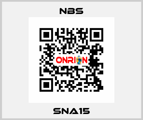 SNA15 NBS