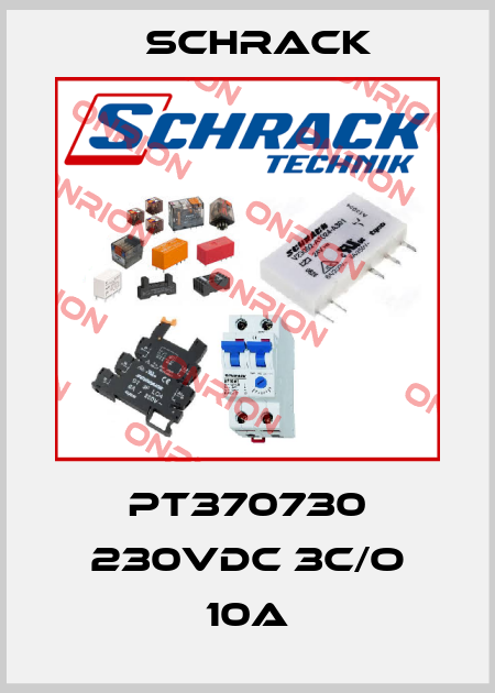 PT370730 230VDC 3C/O 10A Schrack