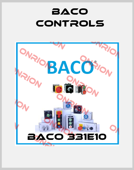 BACO 331E10 Baco Controls
