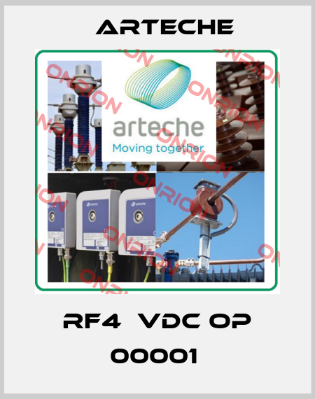 RF4  VDC OP 00001  Arteche