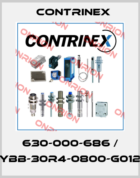 630-000-686 / YBB-30R4-0800-G012 Contrinex