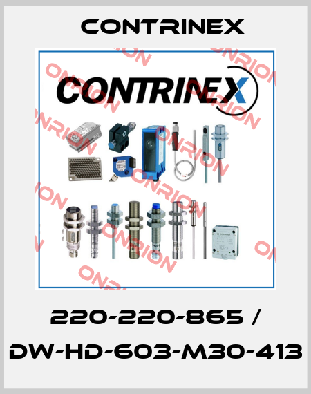 220-220-865 / DW-HD-603-M30-413 Contrinex