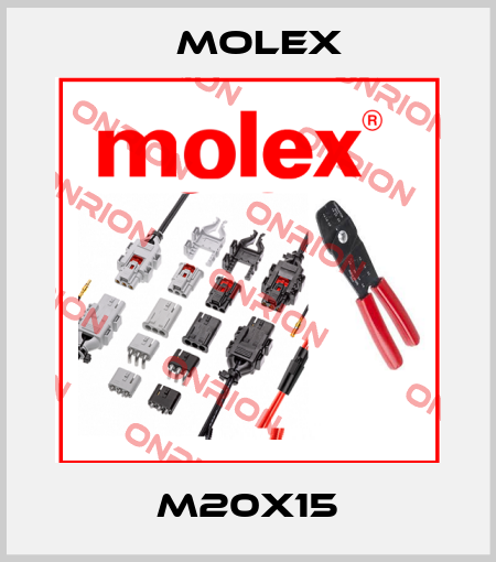 M20x15 Molex