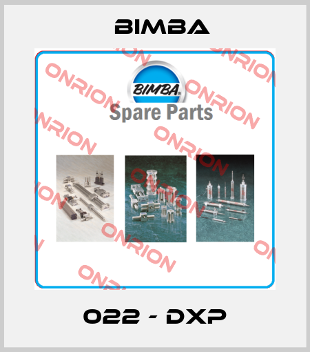022 - DXP Bimba