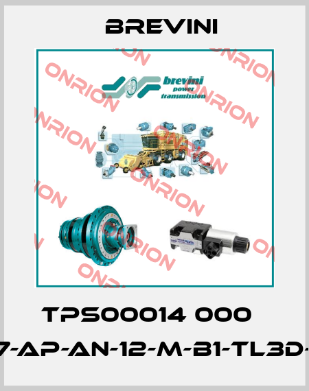 TPS00014 000   TPS17-AP-AN-12-M-B1-TL3D-DQS1 Brevini