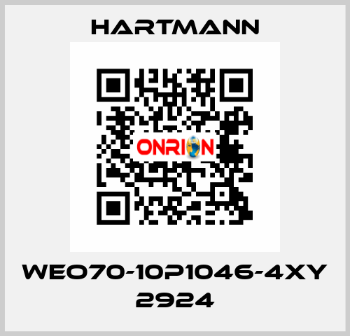 WEO70-10P1046-4XY 2924 Hartmann