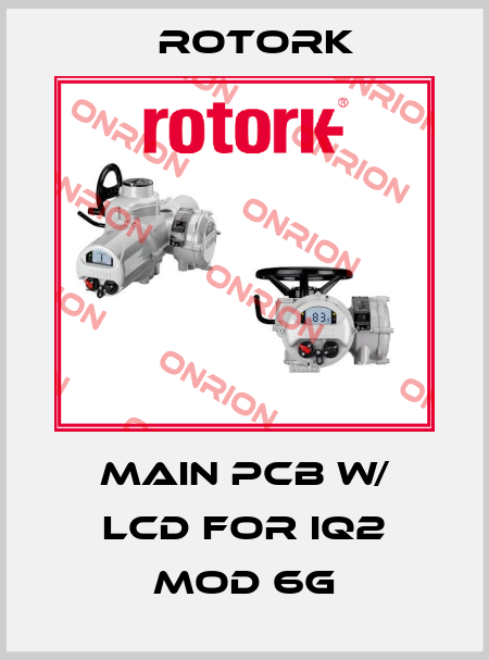 Main PCB w/ LCD for IQ2 MOD 6G Rotork