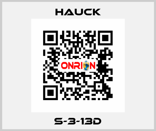 S-3-13D HAUCK