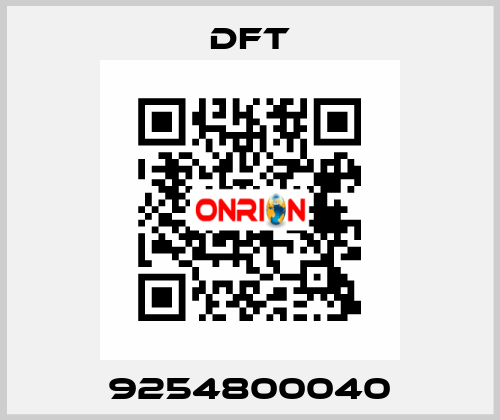 9254800040 DFT