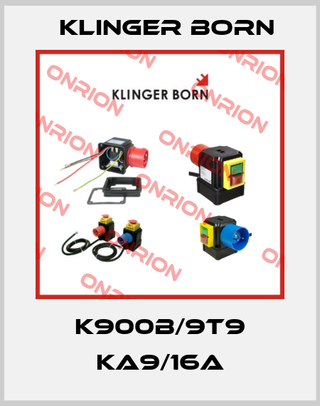 K900B/9T9 KA9/16A Klinger Born