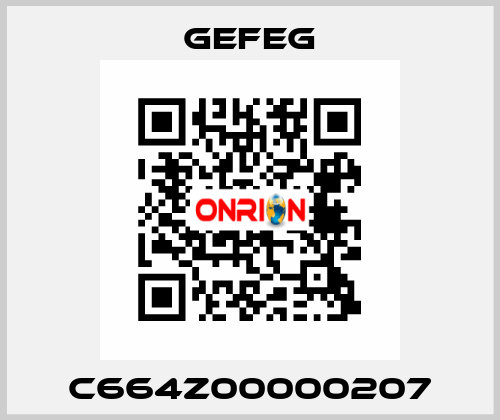 C664Z00000207 Gefeg