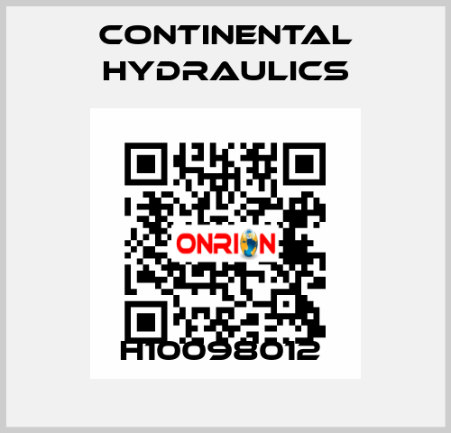 H10098012  Continental Hydraulics