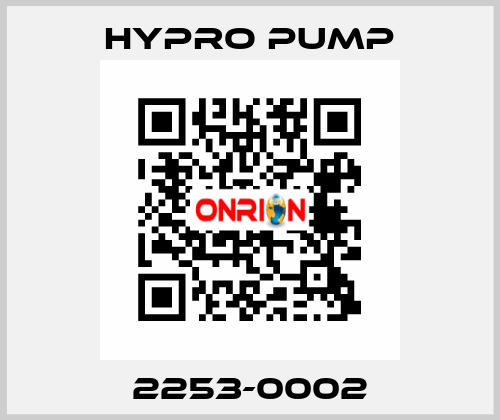 2253-0002 Hypro Pump