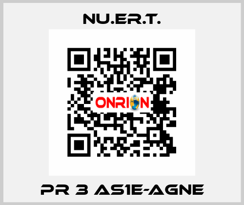 PR 3 AS1E-AGNE NU.ER.T.