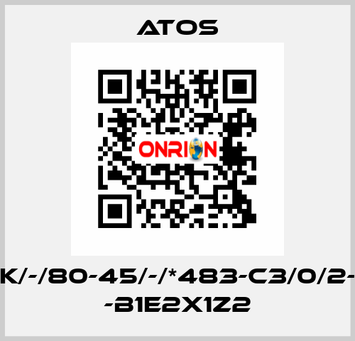 CK/-/80-45/-/*483-C3/0/2-H -B1E2X1Z2 Atos