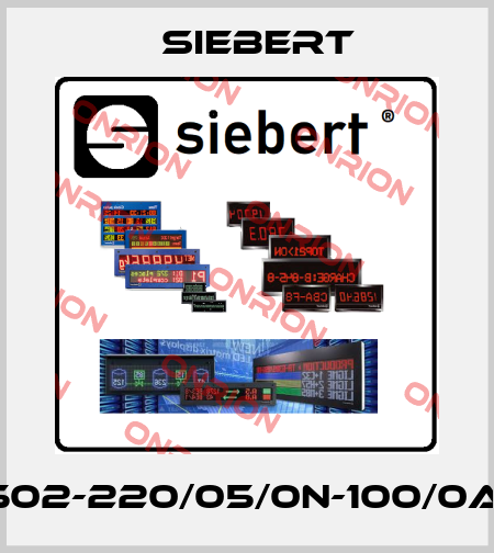 SX502-220/05/0N-100/0A-YT Siebert