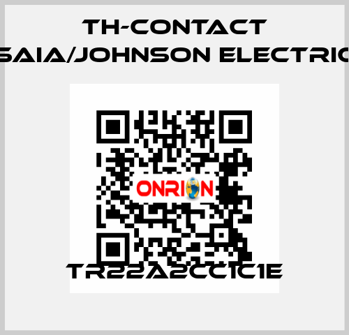 TR22A2CC1C1E TH-Contact (Saia/Johnson Electric)