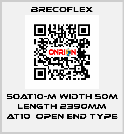 50AT10-M Width 50m Length 2390mm AT10　Open end type Brecoflex