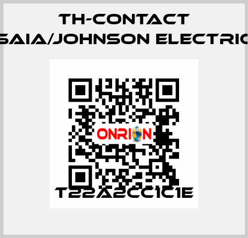 T22A2CC1C1E TH-Contact (Saia/Johnson Electric)