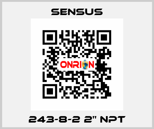243-8-2 2" NPT Sensus