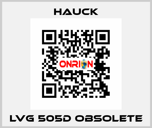 LVG 505D obsolete HAUCK