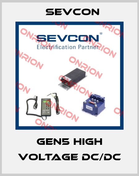 Gen5 High Voltage DC/DC Sevcon