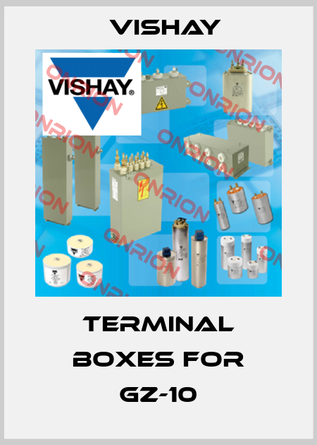 terminal boxes for GZ-10 Vishay