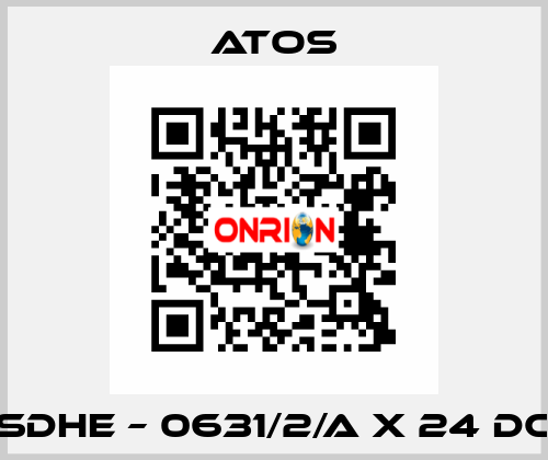 SDHE – 0631/2/A X 24 DC Atos