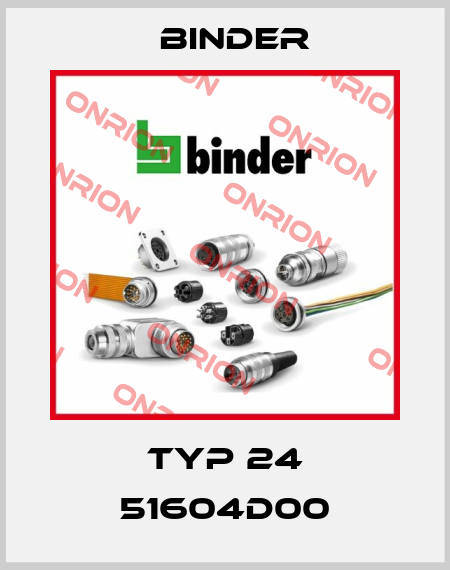 Typ 24 51604D00 Binder