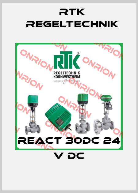 REact 30DC 24 V DC RTK Regeltechnik