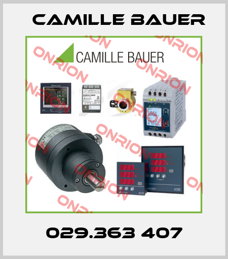 029.363 407 Camille Bauer