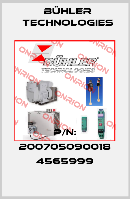 P/N: 200705090018 4565999 Bühler Technologies