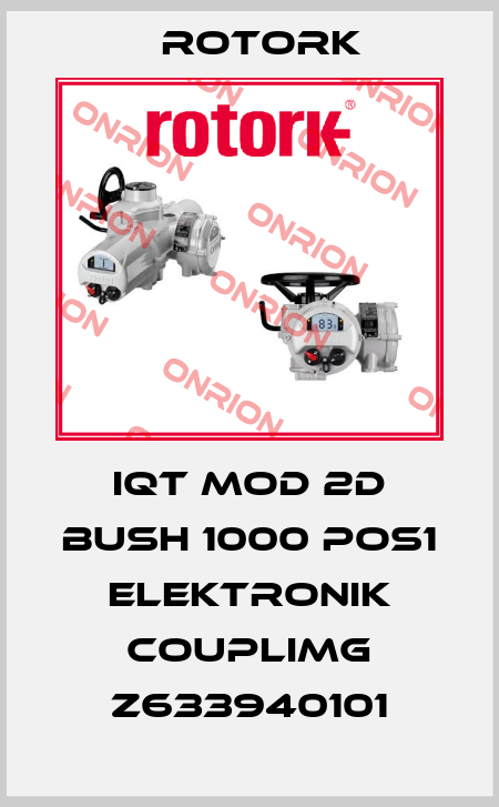 IQT MOD 2D Bush 1000 POS1 Elektronik couplimg Z633940101 Rotork